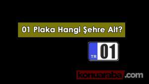 01 Nerenin Plakası ? Hangi Şehre Ait ?